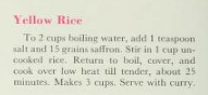 Yellow Rice
