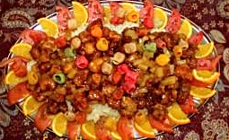 Soetsuur Hoender en Shrimp Clusters