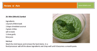 Mint Sambal