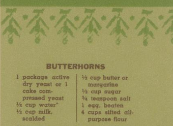 BUTTERHORNS