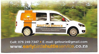 EARLY BIRD Shuttle Service