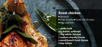 Roast chicken