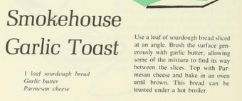 SMOKEHOUSE GARLIC TOAST