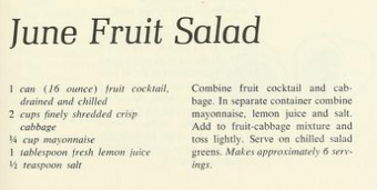 JUNE FRUIT SALAD