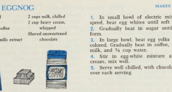 COFFEE EGGNOG