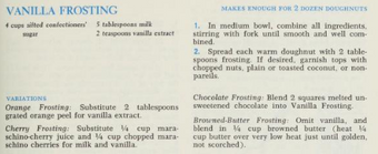 Vanilla Frosting