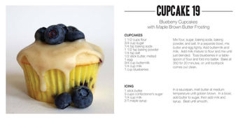 Blueberry Cupcakes with Maple Brown Butter Frosting