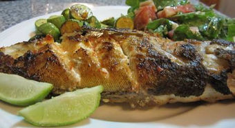 Garlic Fish (Whole Baked)