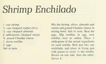 SHRIMP ENCHILADO