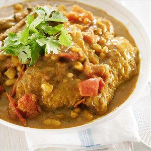 Recipe: Quick chicken and tomato curry