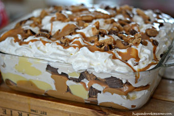 Peanut Butter Cookie Lasagna