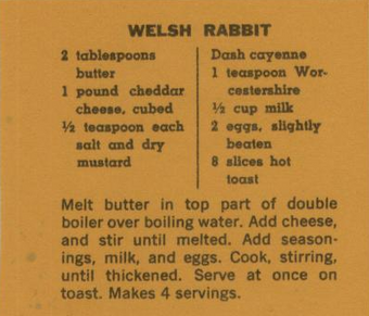 Welsh Rabbit