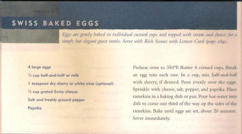 Swiss Baked Eggs