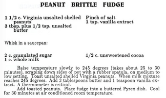 Peanut Brittle Fudge
