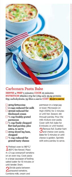 Carbonara Pasta Bake