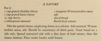 A SAVORY OPEN-FACE TOASTIE