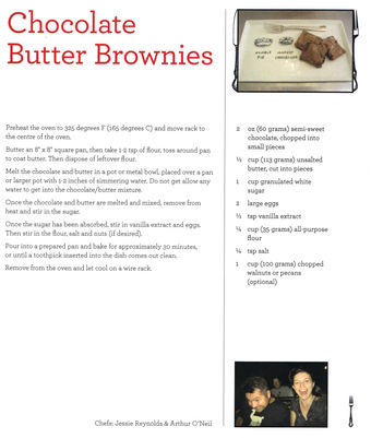 Chocolate Butter Brownies