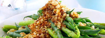 Lebanese Salad of Asparagus and Bread
