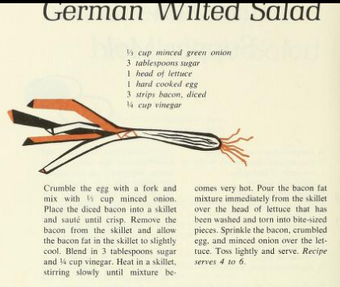 GERMAN WILTED SALAD