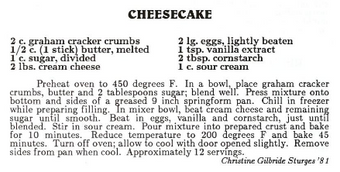 Cheesecake