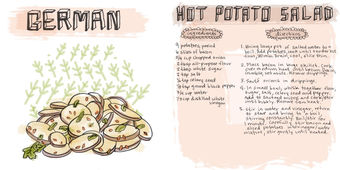 German Hot Potato Salad