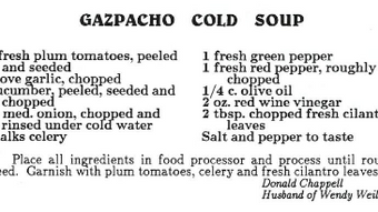 GAZPACHO COLD SOUP