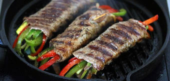 Minute Steak Vegetable Rolls