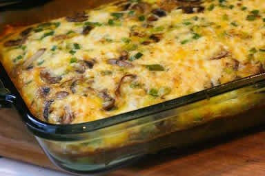 Mushroom, Green Pepper and Feta Breakfast Casserol.jpg