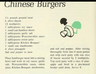 CHINESE BURGERS