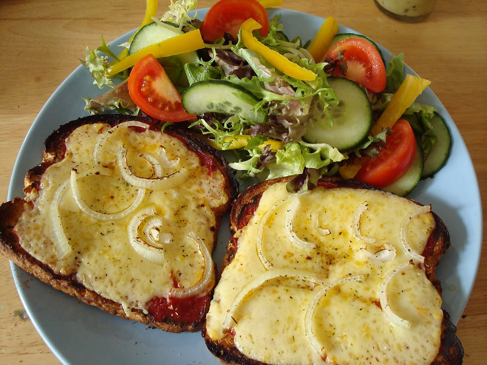 Cheese and Onion on Toast.JPG