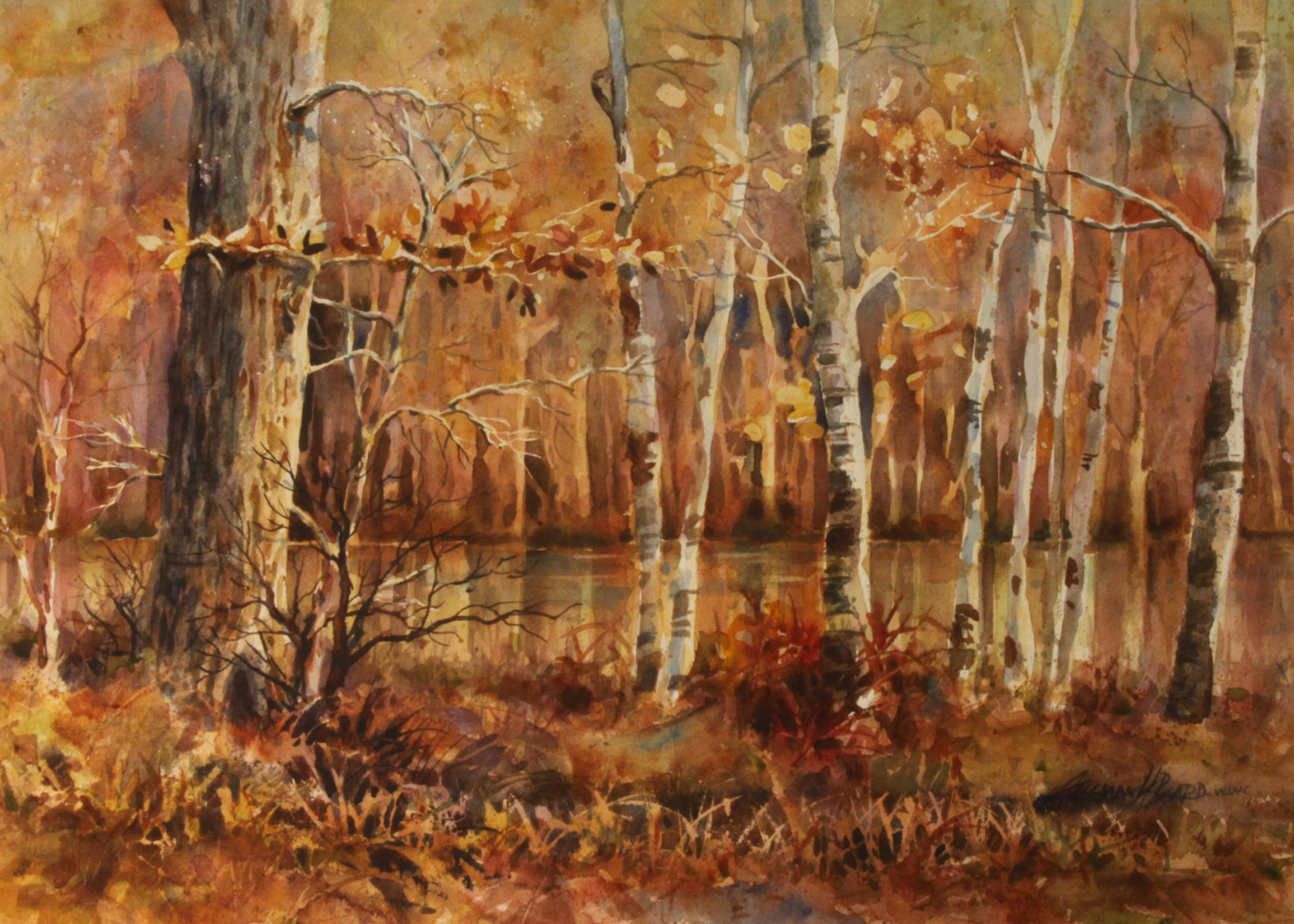 River Birches