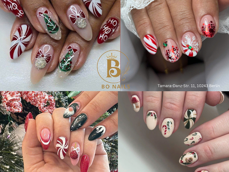 ✨ Festliche & elegante Weihnachtsnägel bei BO NAILS SPA Berlin ✨