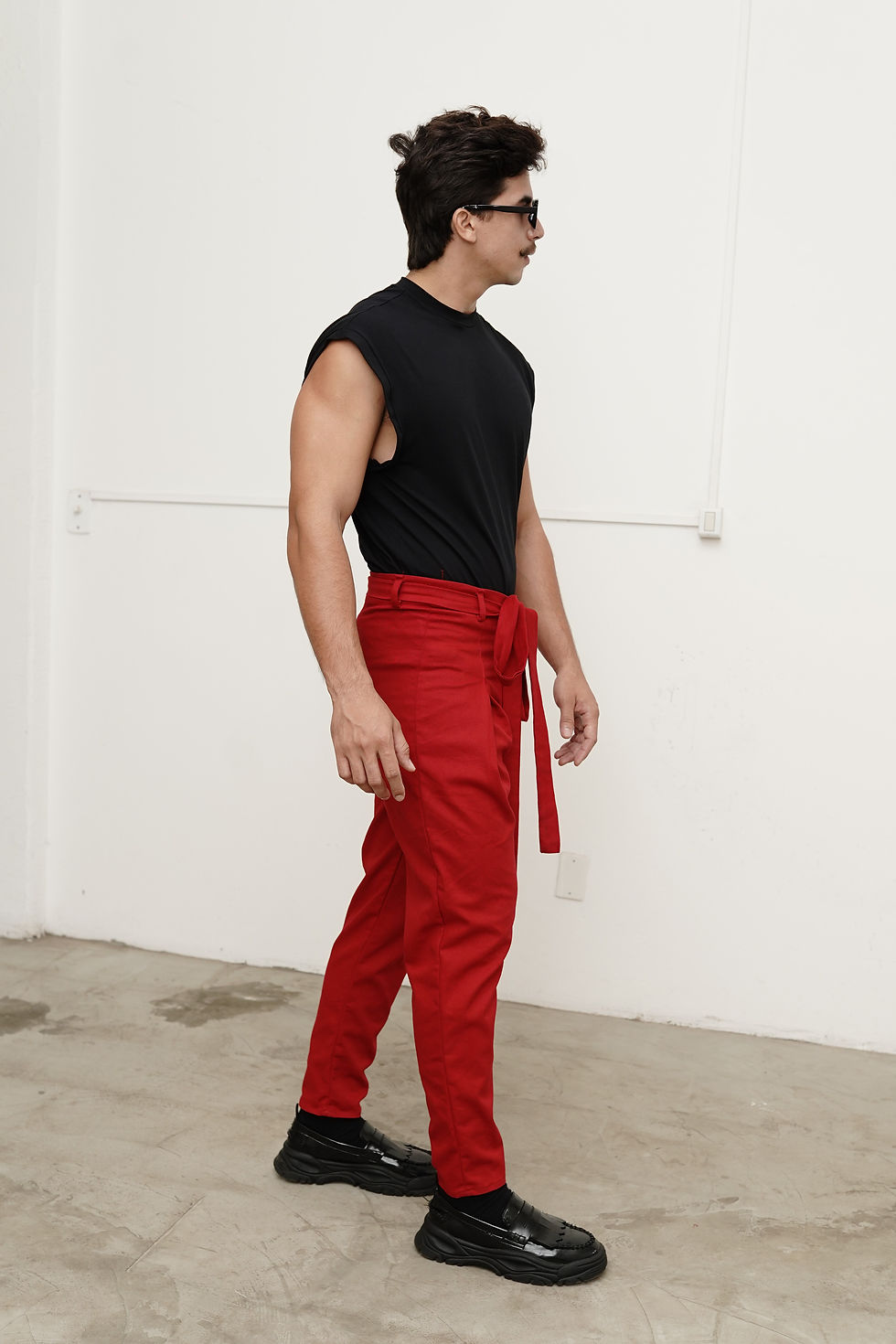 Miniatura: CALÇA CLOCHARD AKA VERMELHA