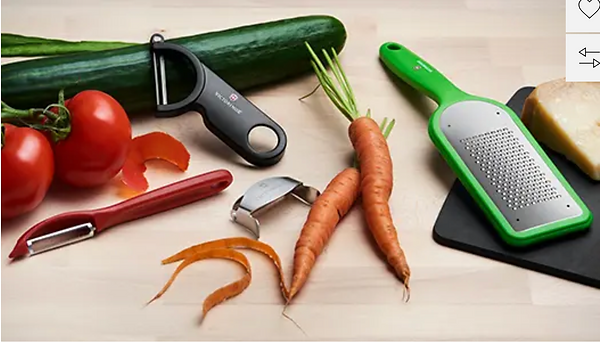 Colección de peladores y ralladores victorinox