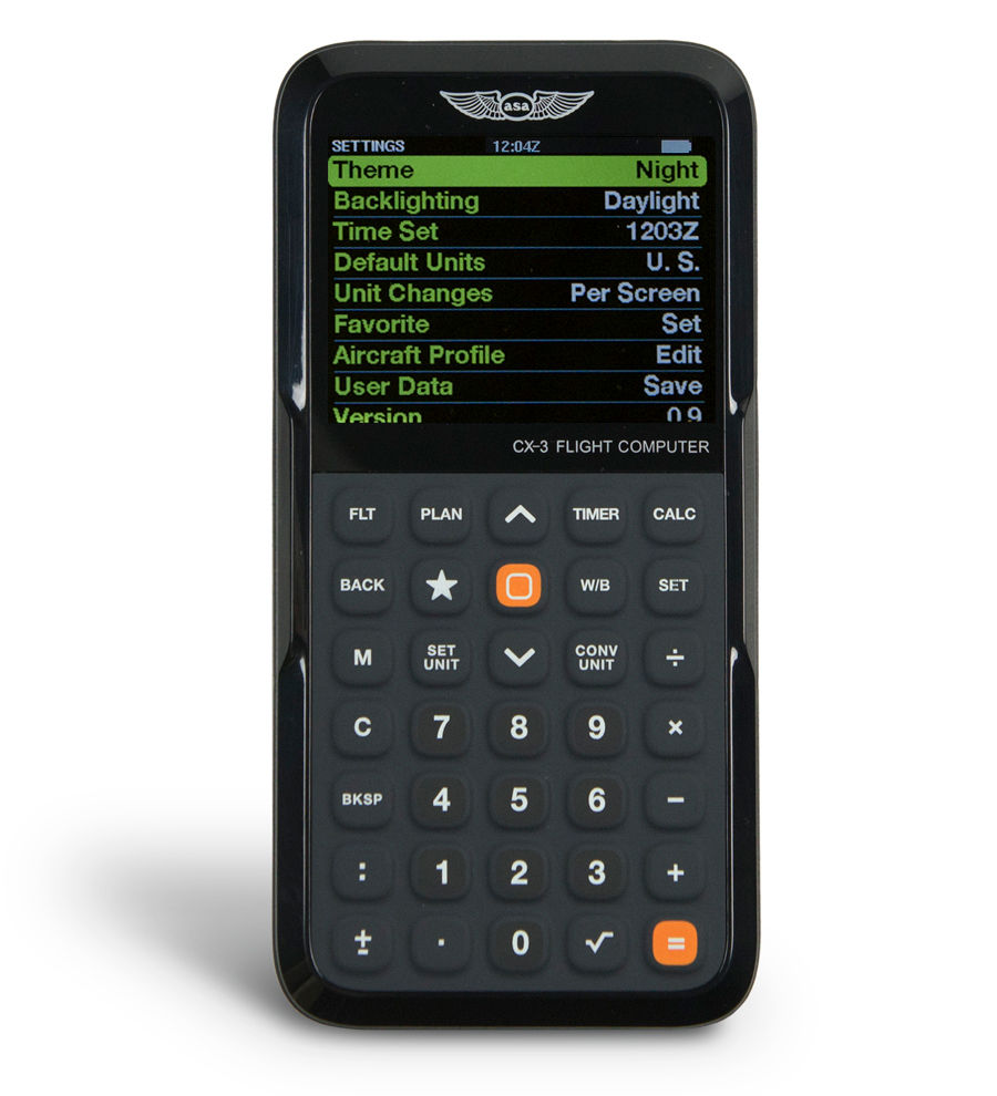 Computador de vuelo ASA CX-3