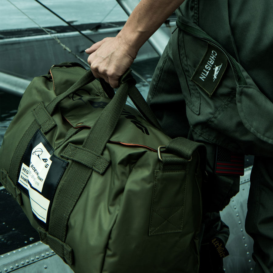 Miniatura: Bolso de vuelo BOEING Stow Bag uso 3