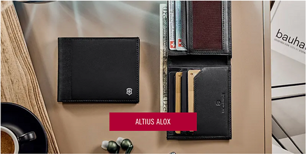 Billeteras victorinox Altius Alox