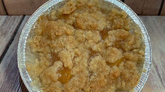 Peach Crisp (single serving)