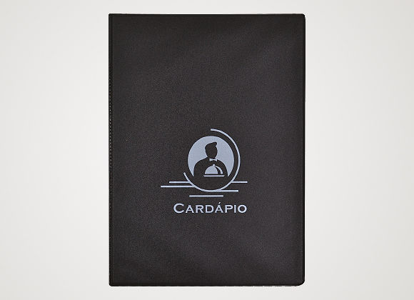Pastas Cardápio ACP Plásticos Produtos para Organização Escritório Papelaria Escolar