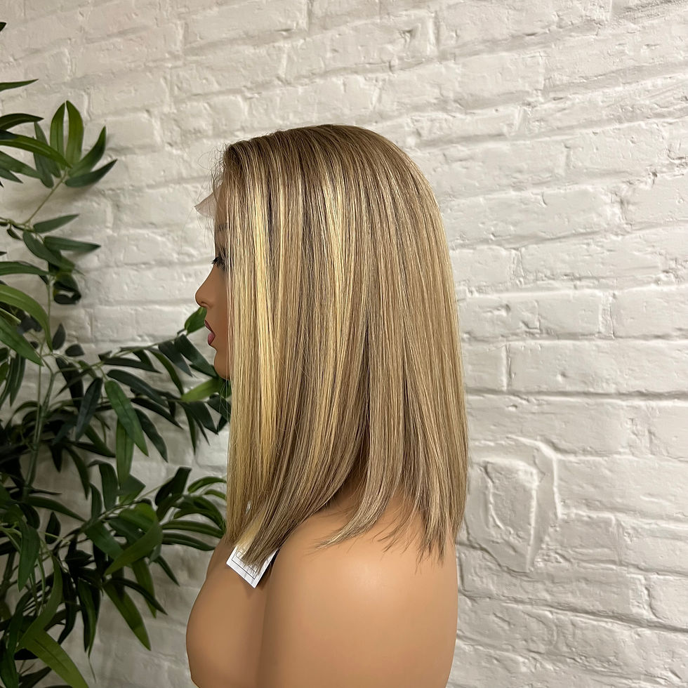 Thumbnail: Florence warm  | IntelliAIR,  15” Low Density Human Hair Wig
