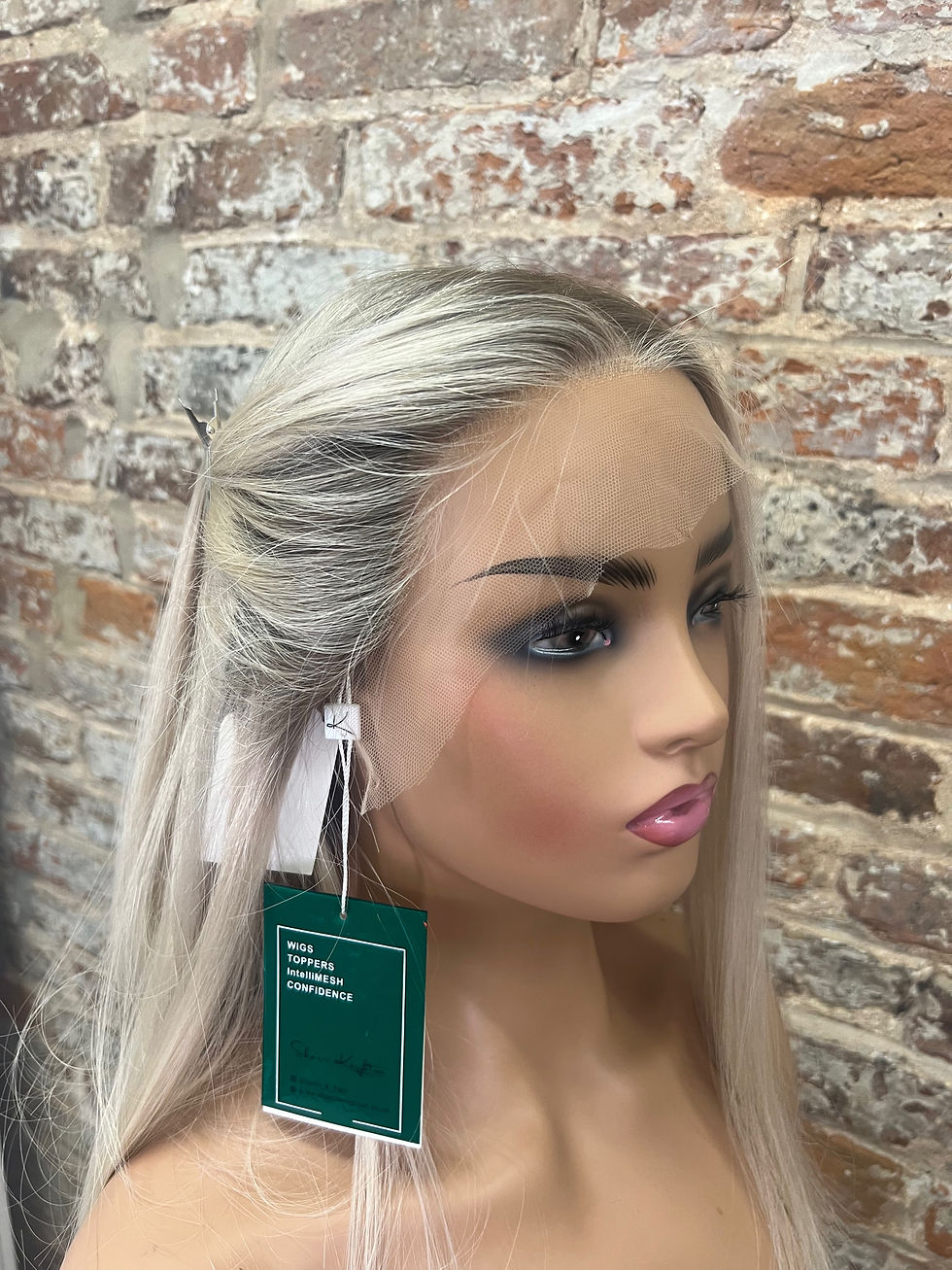 Thumbnail: IntelliLUX | 22” Pearl with money piece human hair wig 
