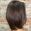 Thumbnail: IntelliLUX | 14" Chocolate - greyblend Human Hair Wig