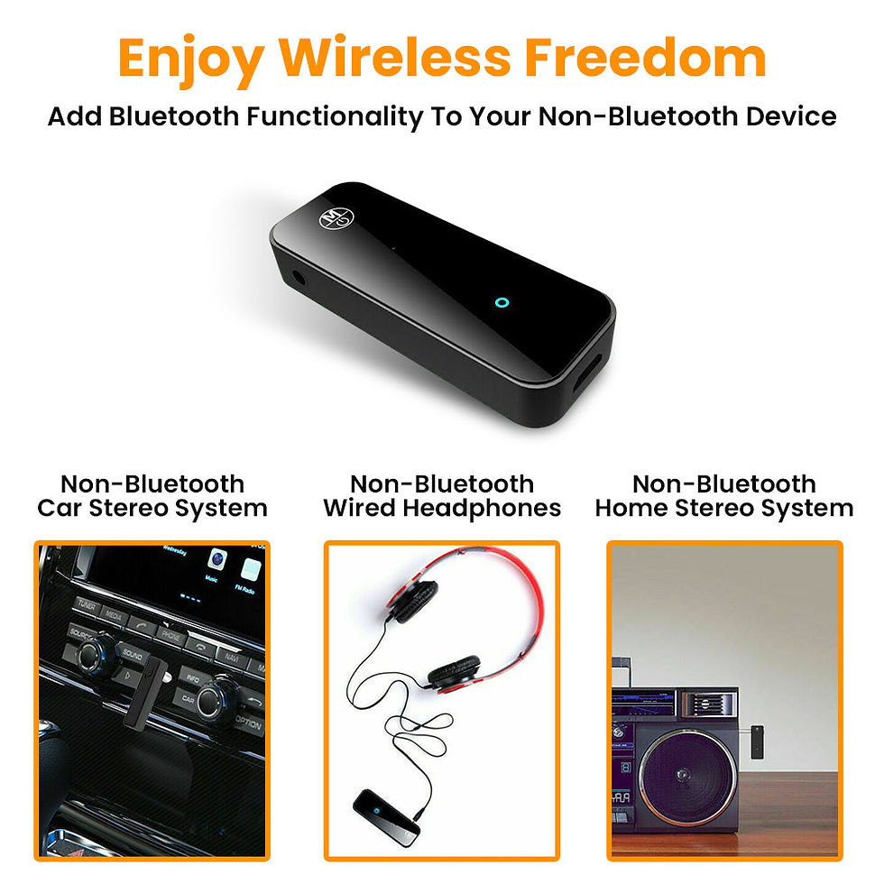 Thumbnail: 2 In 1 Bluetooth 5.0 USB Wireless Transmitter