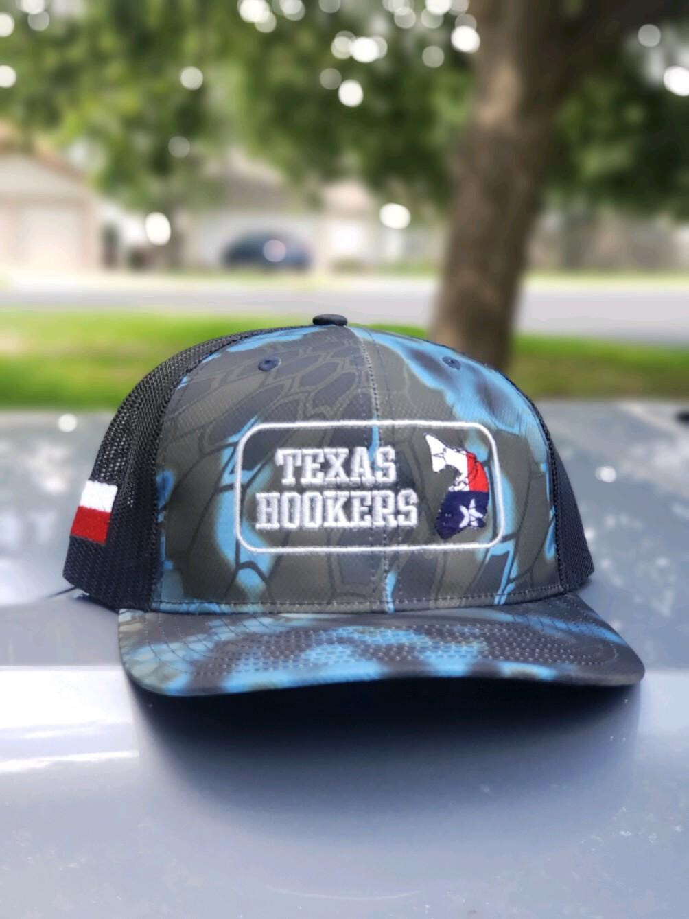 Texas Hookers salt water kryptec hat