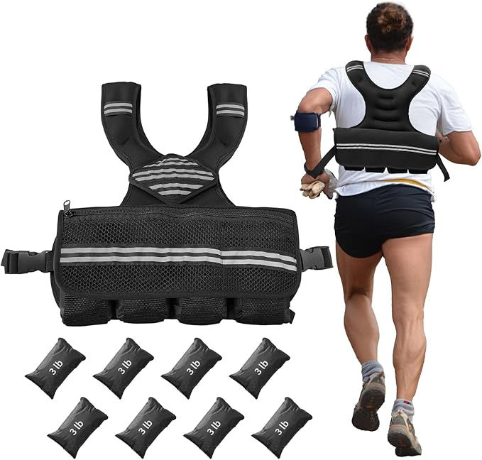 Thumbnail: Adjustable Weighted Training Vest