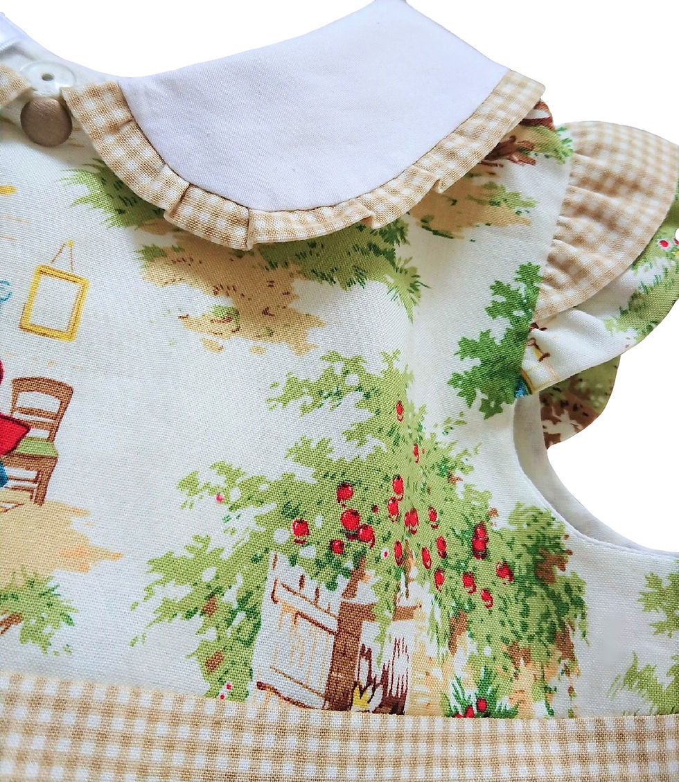 Thumbnail: LITTLE RED RIDING HOOD PARTY DRESS 4-5 YEARS