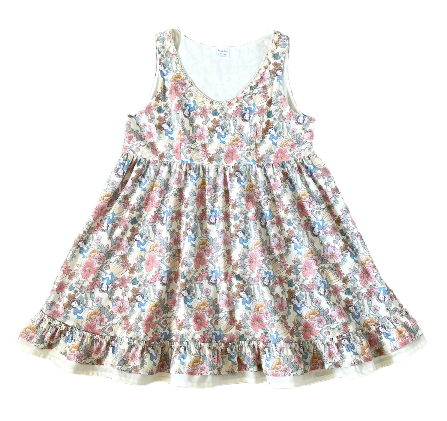 FLORAL PRINCESS DRESS - SIZE M
