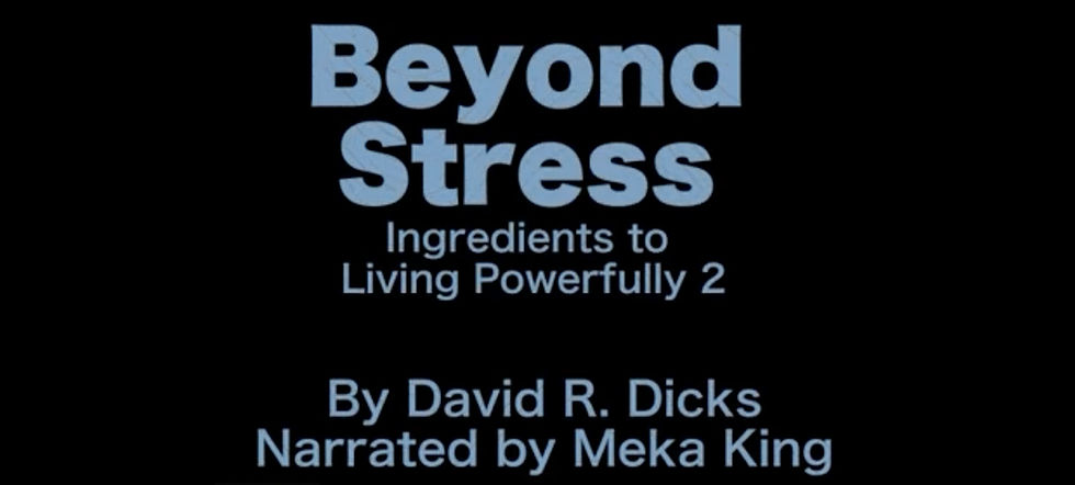 BEYOND STRESS
