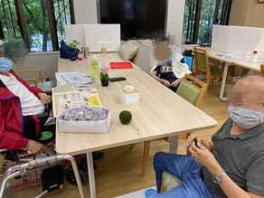 物資去到老人日間中心😊老友記好開❤️