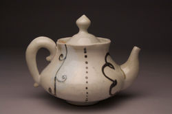 Black and White Teapot